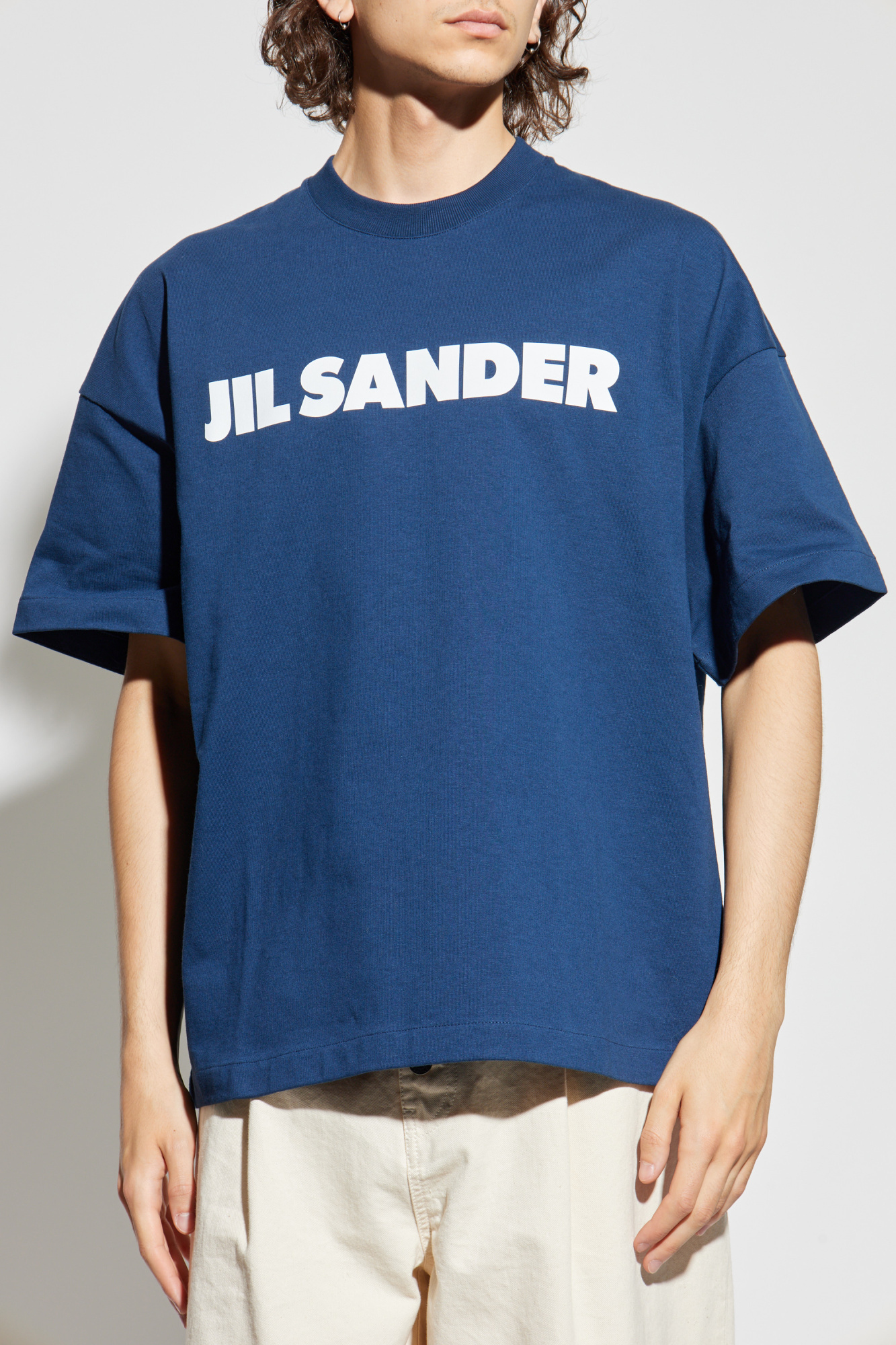 JIL SANDER T-shirt with logo | Men's Clothing | Vitkac